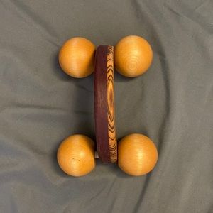 Wooden back massager